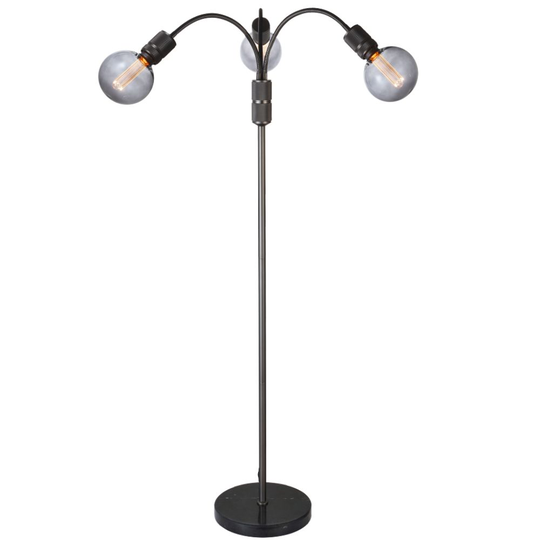 Halo golvlampa (Silver)