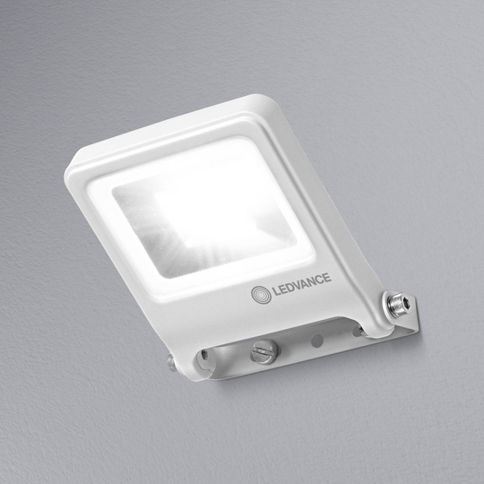 LEDVANCE Endura Flood LED-utomhusspot vit 10 W