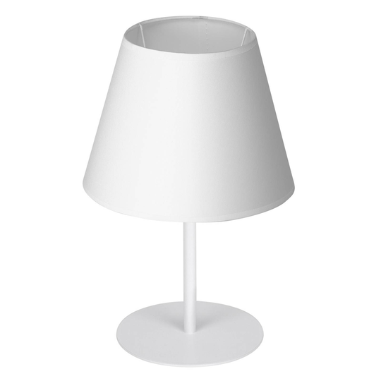 Bordslampa Soho, konisk höjd 33 cm, vit