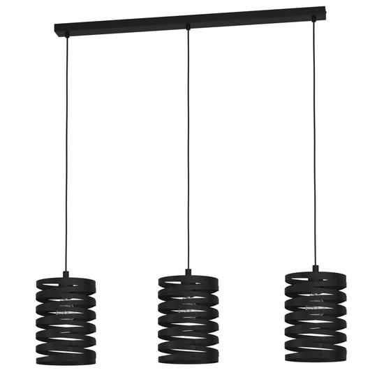 Cremella Taklampa 3L (Svart)
