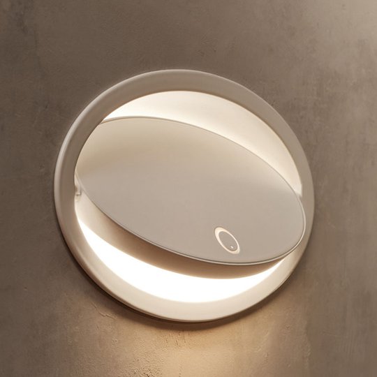 Grok Ely LED-inbyggnadsvägglampa med touchdimmer