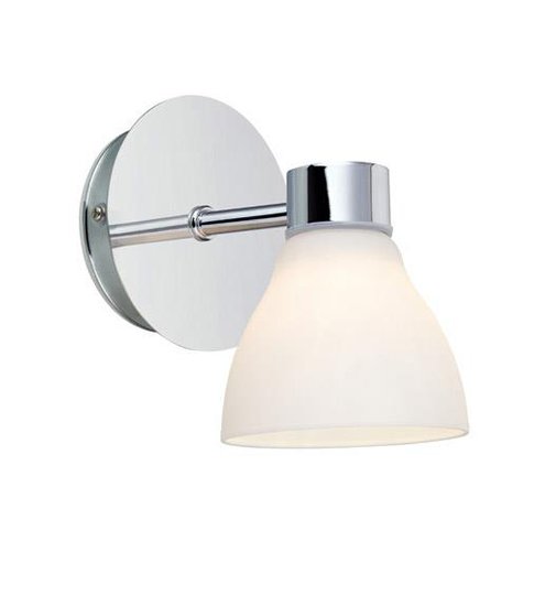 Cassis 1 badrumslampa (Förkromad/blank)