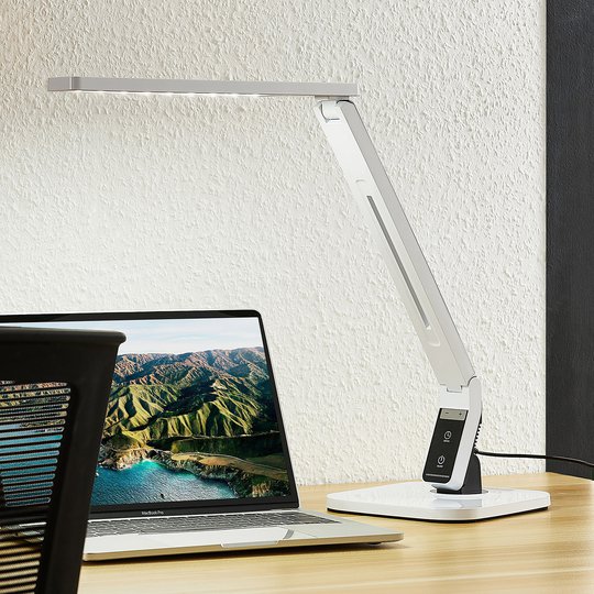 Arcchio Liak LED-bordslampa 6 000 K dimbar vit
