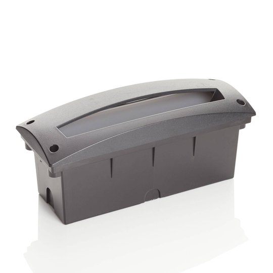 LED-inbyggnadslampa Leti 300-HS svart 2 x 3W CCT