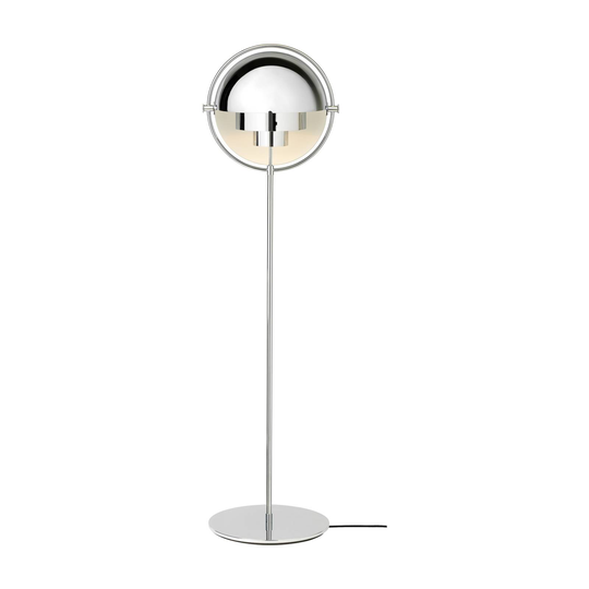 GUBI Multi-Lite golvlampa krom/krom