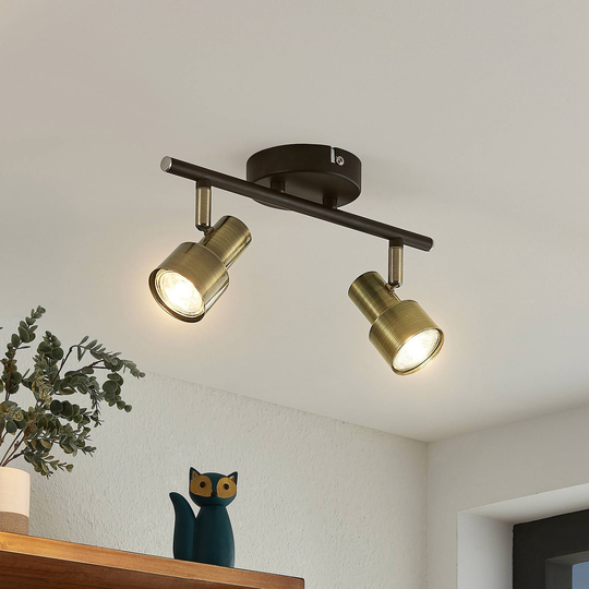 Lindby Kiyara takspotlight, 2 lampor