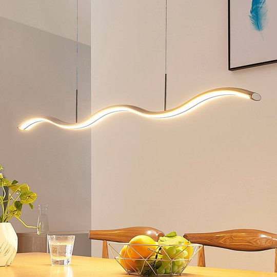 Vågig LED-hänglampa Brama