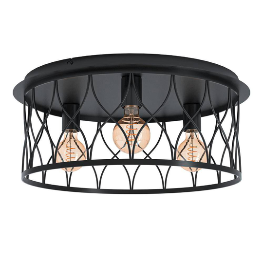 Giltspur plafond (Svart)