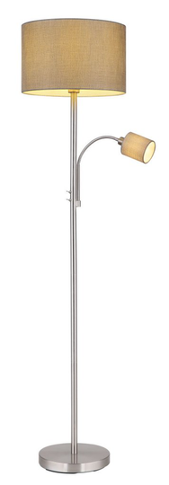 Paco golvlampa (Nickel)