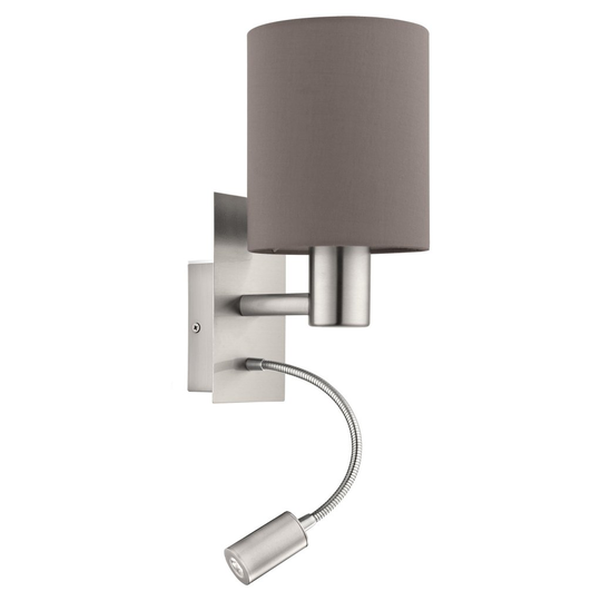 Pasteri vägglampa LED (Brun)