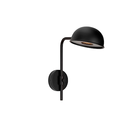 Bolero Vägglampa Svart inkl ljuskälla