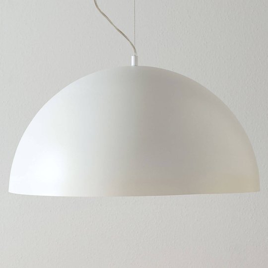 Lucande Maleo hänglampa 65 cm vit