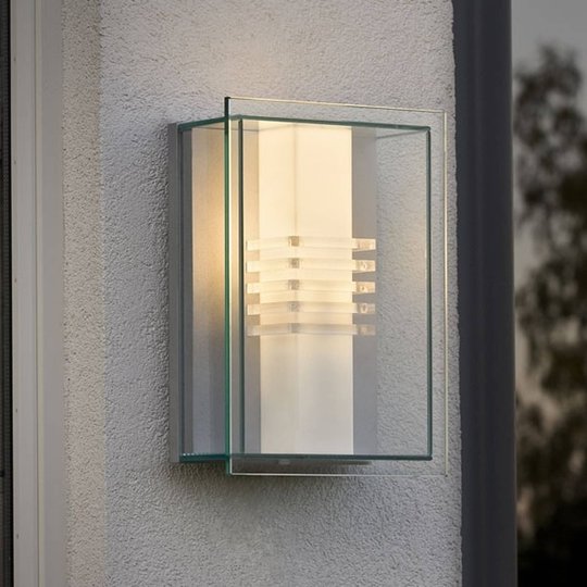 Energisnål utomhusvägglampa SOL