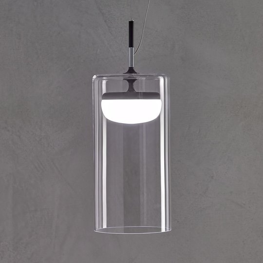Prandina Diver LED-hänglampa S3 2 700 K svart