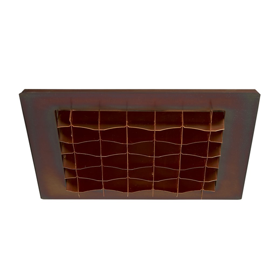 Quattro LED (Oxiderad koppar)