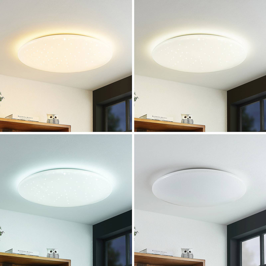 Lindby Wedja LED-taklampa, Ø 75 cm