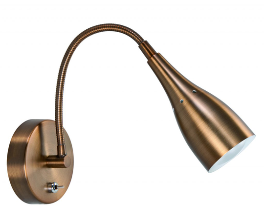 Elite vägglampa (Brons)