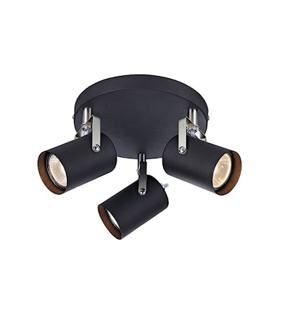 Key Taklampa Svart