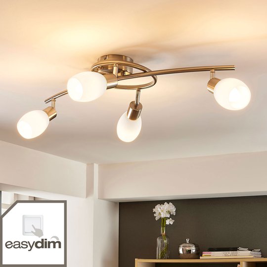 LED-taklampa Arda, dimbar med strömbrytaren