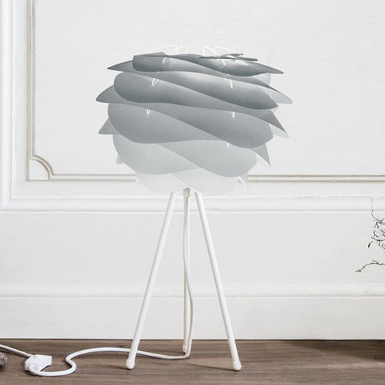 UMAGE Carmina Mini bordslampa grå/tripod vit
