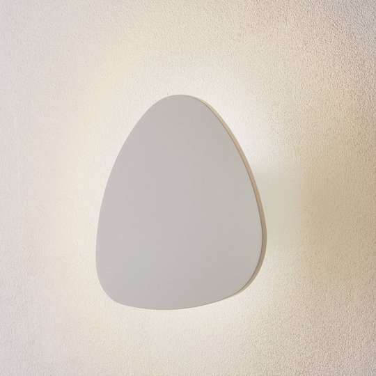 Bover Tria 02 LED-vägglampa, vit, 24,5 cm