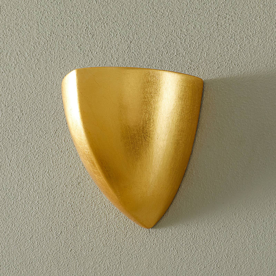 Vägglampa Matteo Piccola m. bladguld