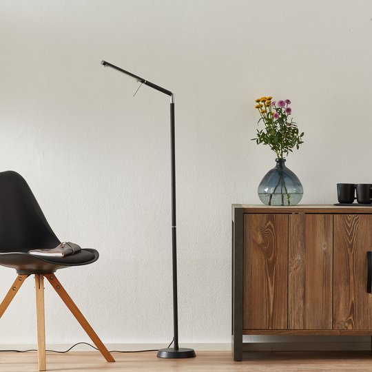 LED-läslampa Filigran med sensordimmer