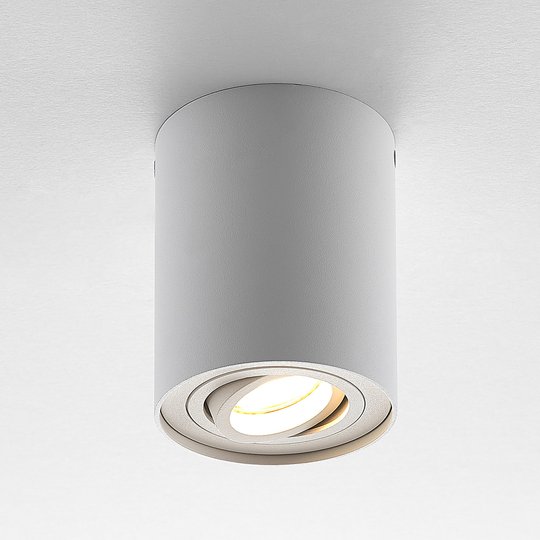 ELC Aleena downlight, justerbar, rund, vit