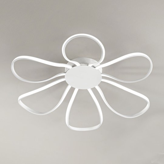 LED-taklampa Blossom, Ø 62 cm