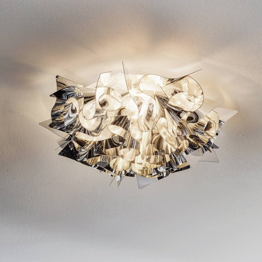 Slamp Veli Mini designtaklampa Ø 32 cm silver