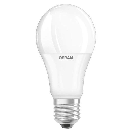 OSRAM LED-lampa E27 6 W opal dagsljussensor