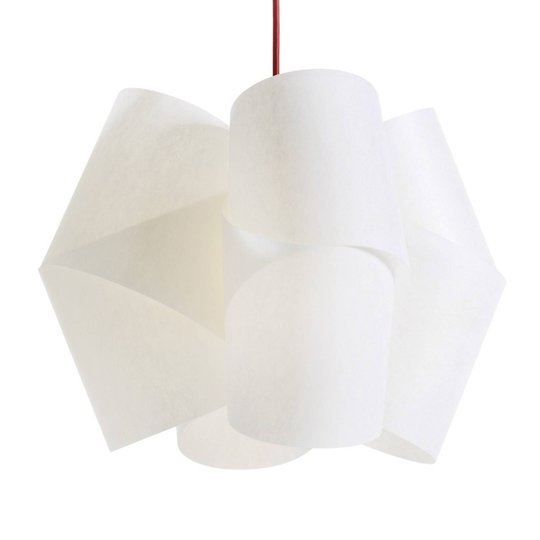 Exklusiv taklampa Julii röd 54