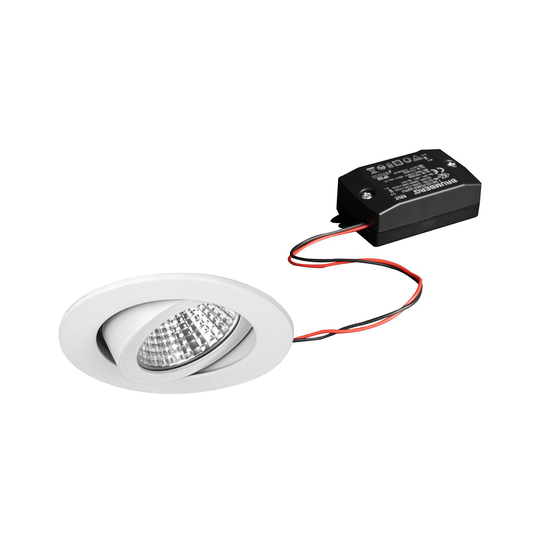 BRUMBERG LED-downlight 38° rund vit 3 000 K