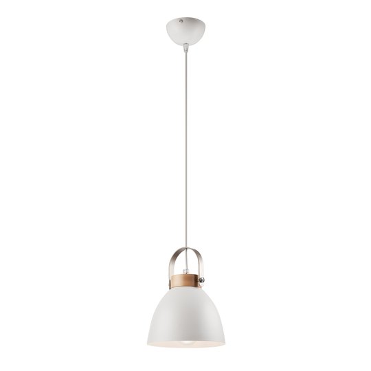 Pendellampa Bergen, 1 lampa, vit