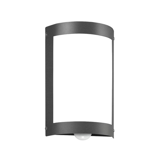 Sensorutomhuslampa Aqua Marco utan raster antracit