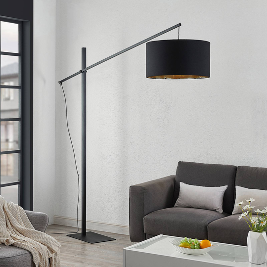 Arcchio Mossa golvlampa, svart