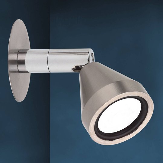 Liten LED-väggspotlight MINI med varmvitt ljus