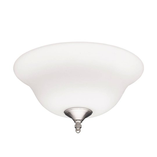 Hunter Frosted Opal Bowl lampa för takfläktar