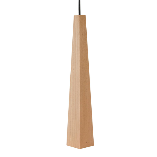 Envolight Wooden Square Cones pendellampa 3 lampor