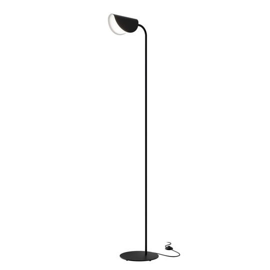 Mollis golvlampa (Svart)