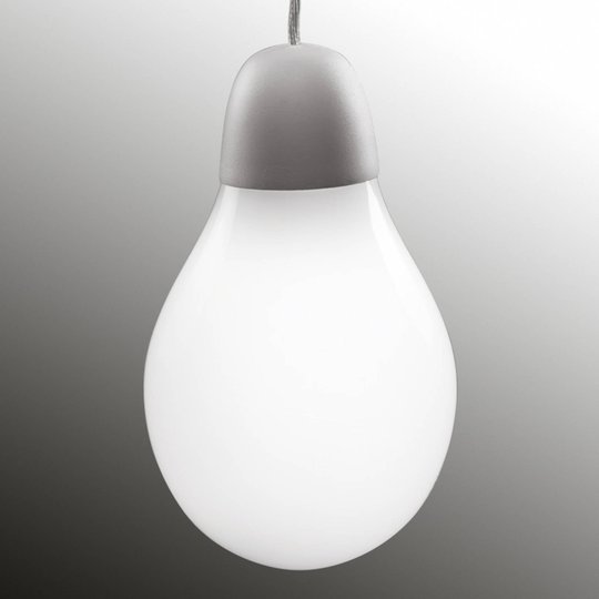 Plum LED-pendellampa Bohemia-glassk.