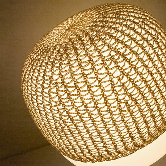 Nät för bordslampa Afra, beige