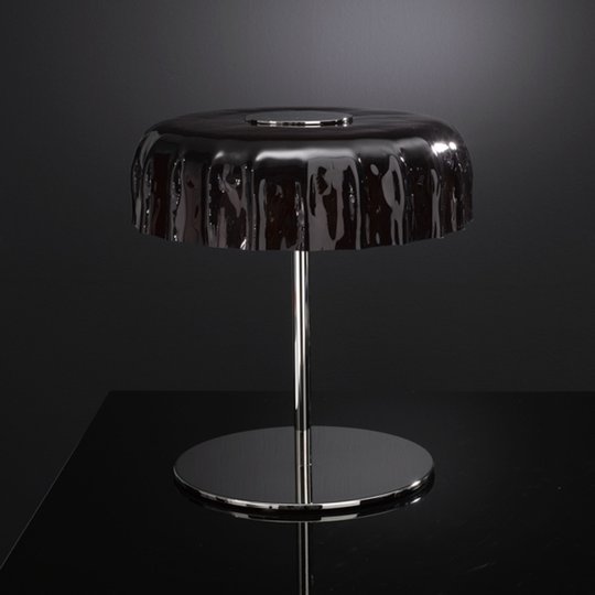 Trendig bordslampa Big Cap svart