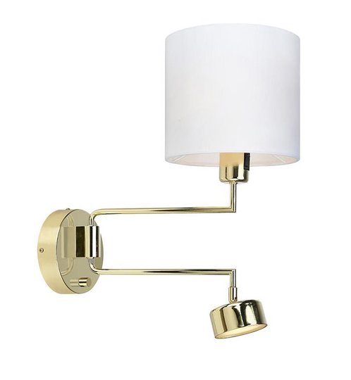 Thelma dubbel vägglampa (Förkromad/blank)