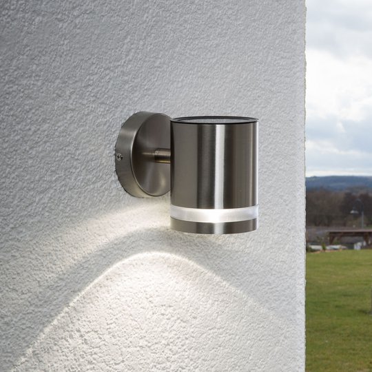 Solcellsvägglampa Salma med LED-lampor