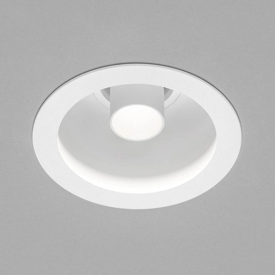Helestra Run LED-inbyggnadsspot 1 lampa, vit/vit