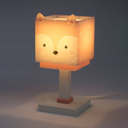 Bordslampa för barnrum Little Fox