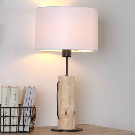 Bordslampa Pino Table, tallträ natur