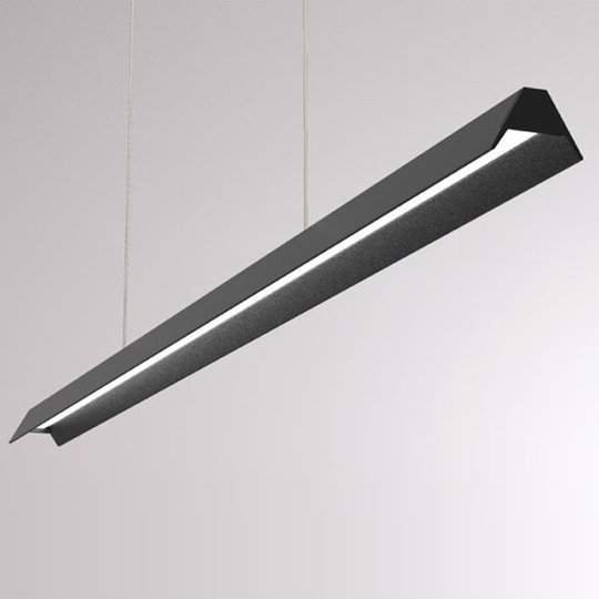 LOUM Uto LED-pendellampa med metallskärm svart
