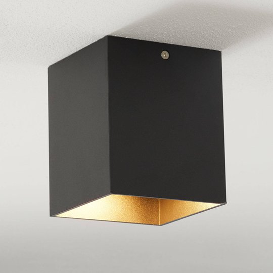 Lucande Paolo downlight GU10 kantig svart